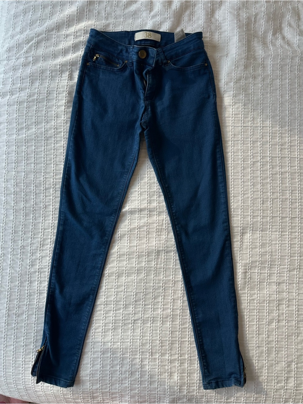 Vintage Zara Blue Skinny Jeans